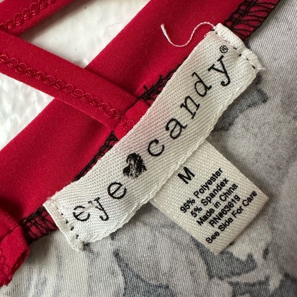 EYE CANDY Floral Black & White Long Sleeves Maxi Medium Body Hugger Dress BNWT - Picture 6 of 7